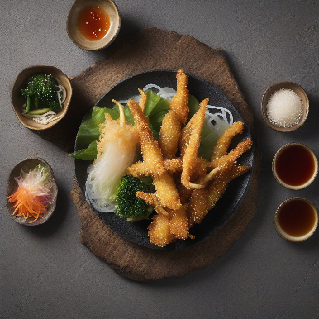 Crispy Tempura Vegetables